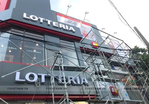Nhà hàng Lotteria - Quảng Cáo F3 Việt Nam - Công Ty Cổ Phần Thương Mại Đầu Tư F3 Việt Nam